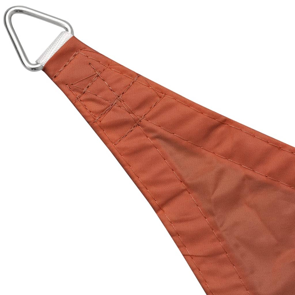 Sunshade Sail Oxford Fabric Square 3,6x3,6 m Terracotta