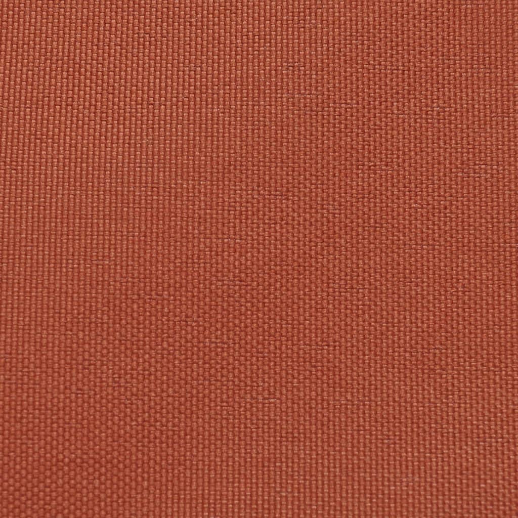 Écran de balcon en tissu Oxford 75x400 cm Ocre marron