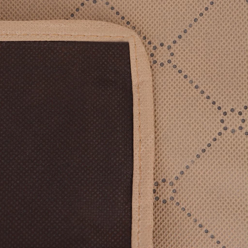 Couverture de pique-nique Beige et marron 100 x 150 cm