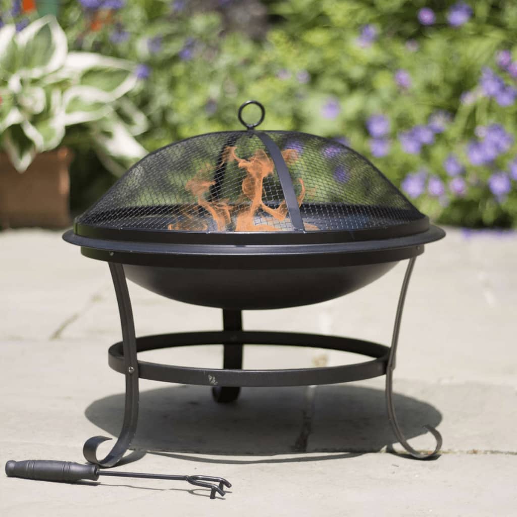 Bol à feu Atlanta Noir Acier 51 cm 85014