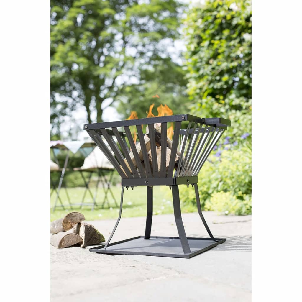Bol à feu Denver Acier Noir 39 x 39 cm 85015