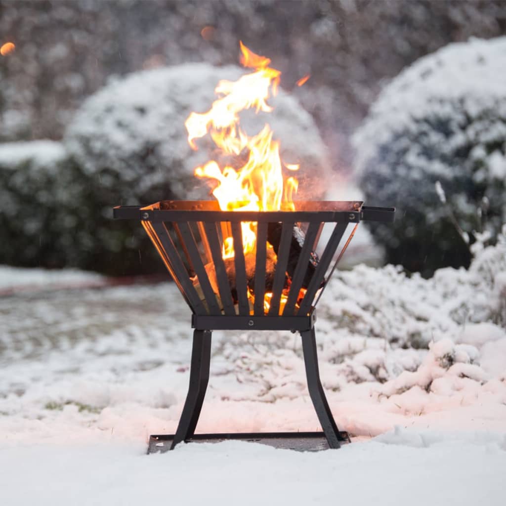 Bol à feu Denver Acier Noir 39 x 39 cm 85015