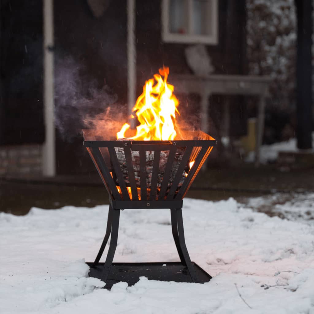 Bol à feu Denver Acier Noir 39 x 39 cm 85015