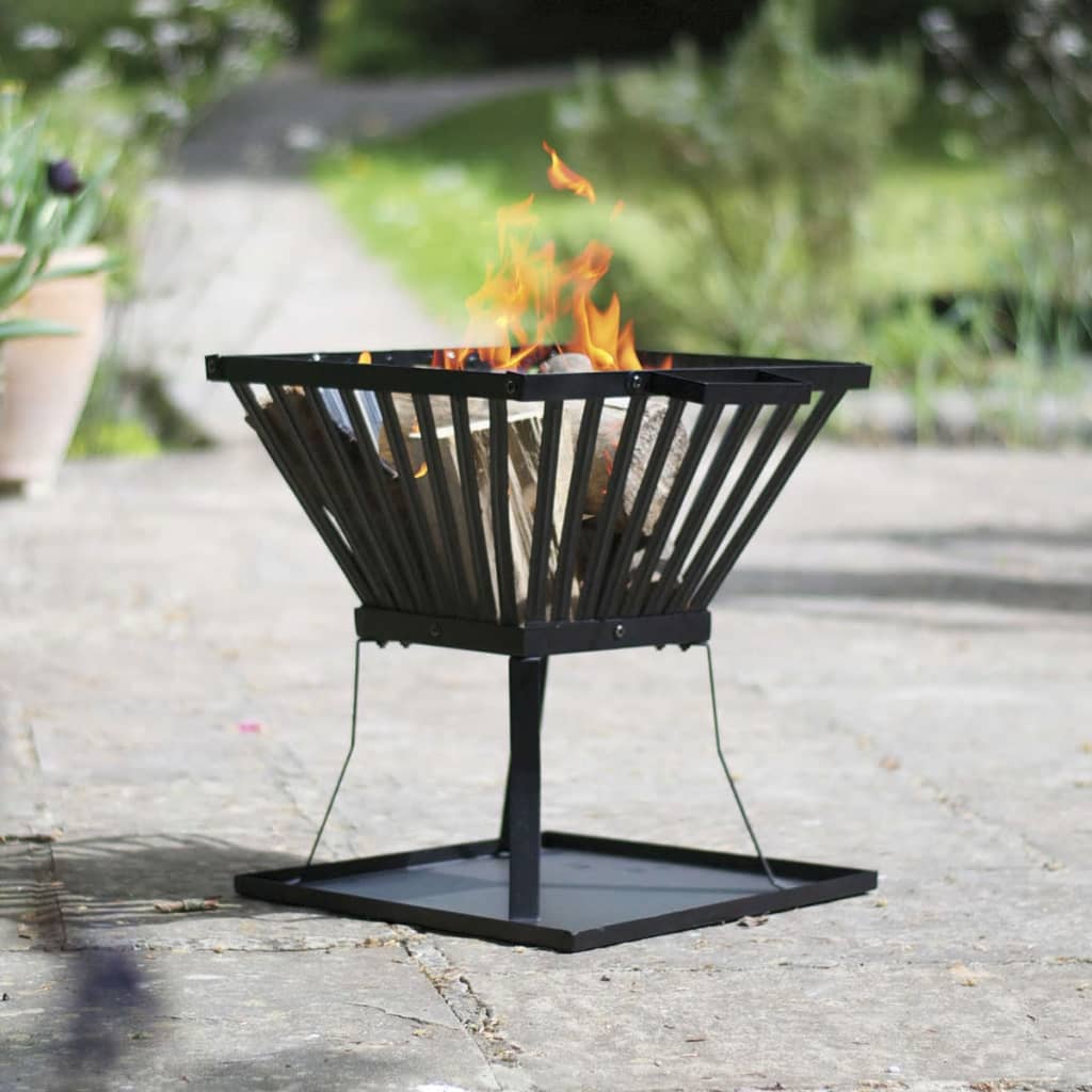 Bol à feu Denver Acier Noir 39 x 39 cm 85015