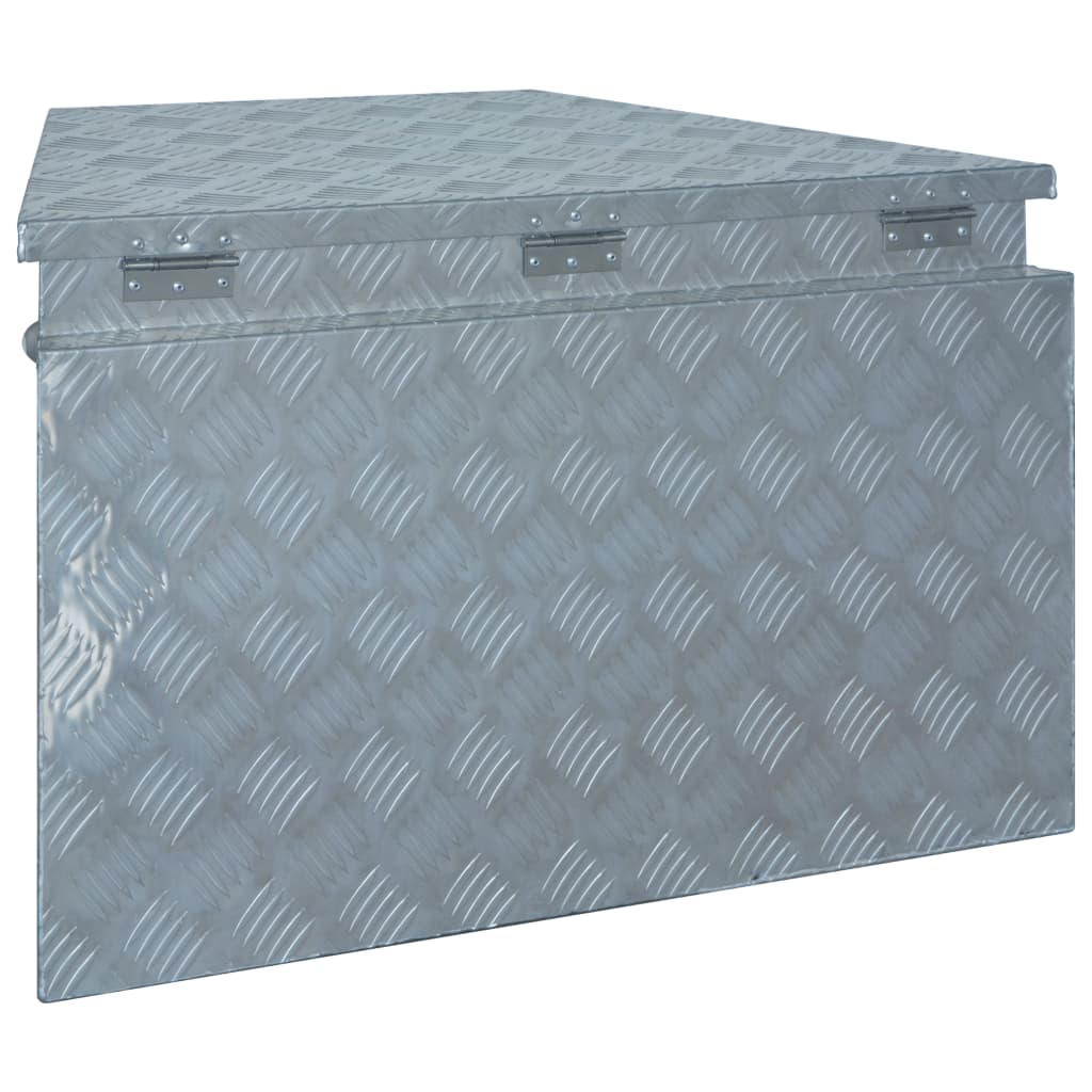 Boîte en aluminium 737/381x410x460 mm Argenté