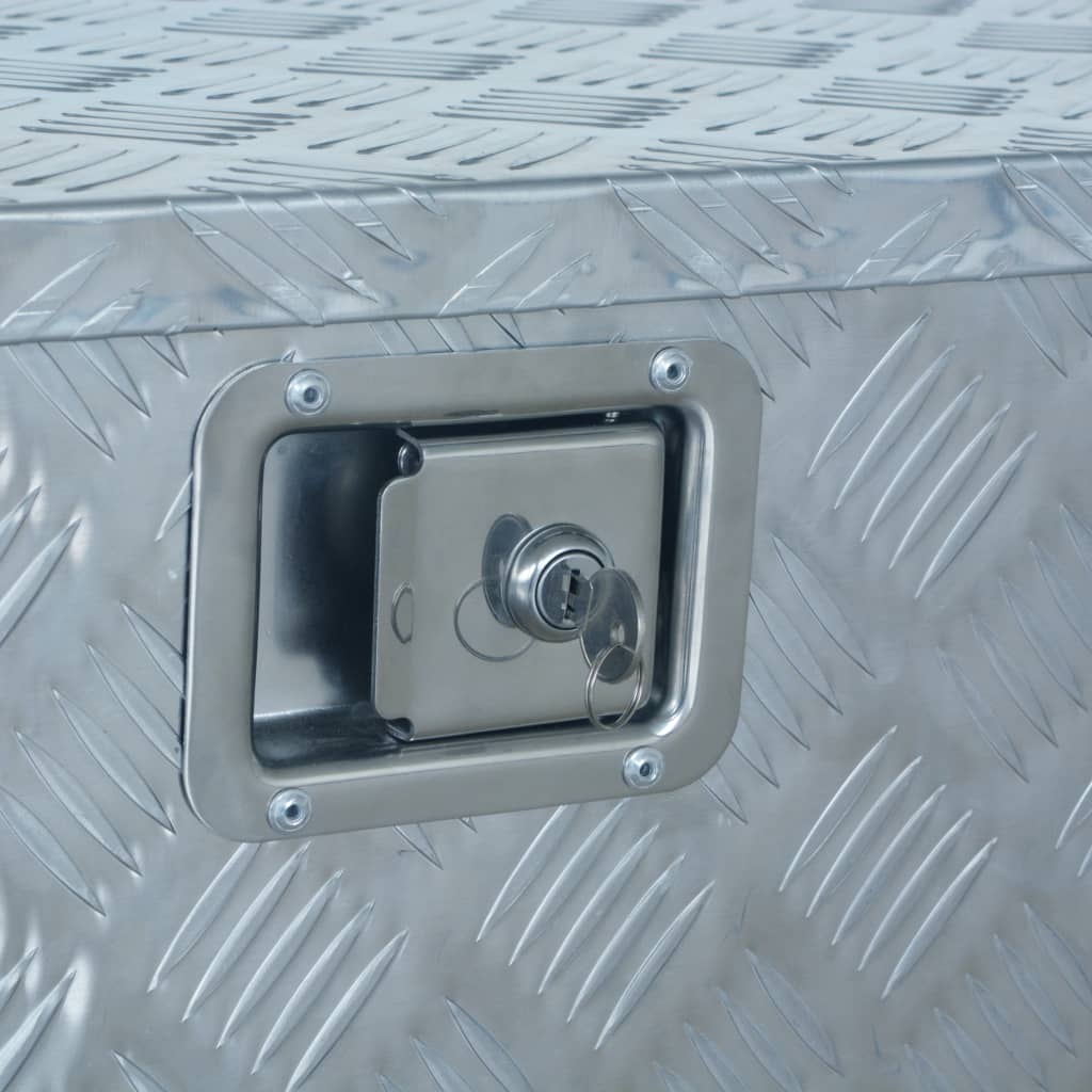 Boîte en aluminium 737/381x410x460 mm Argenté