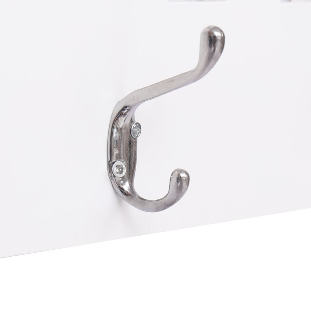 Porte-manteau mural WELCOME Blanc 74x29,5 cm