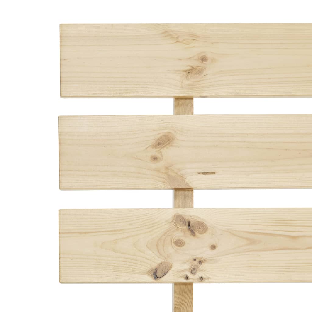 Cadre de lit Bois de pin massif 120 x 200 cm