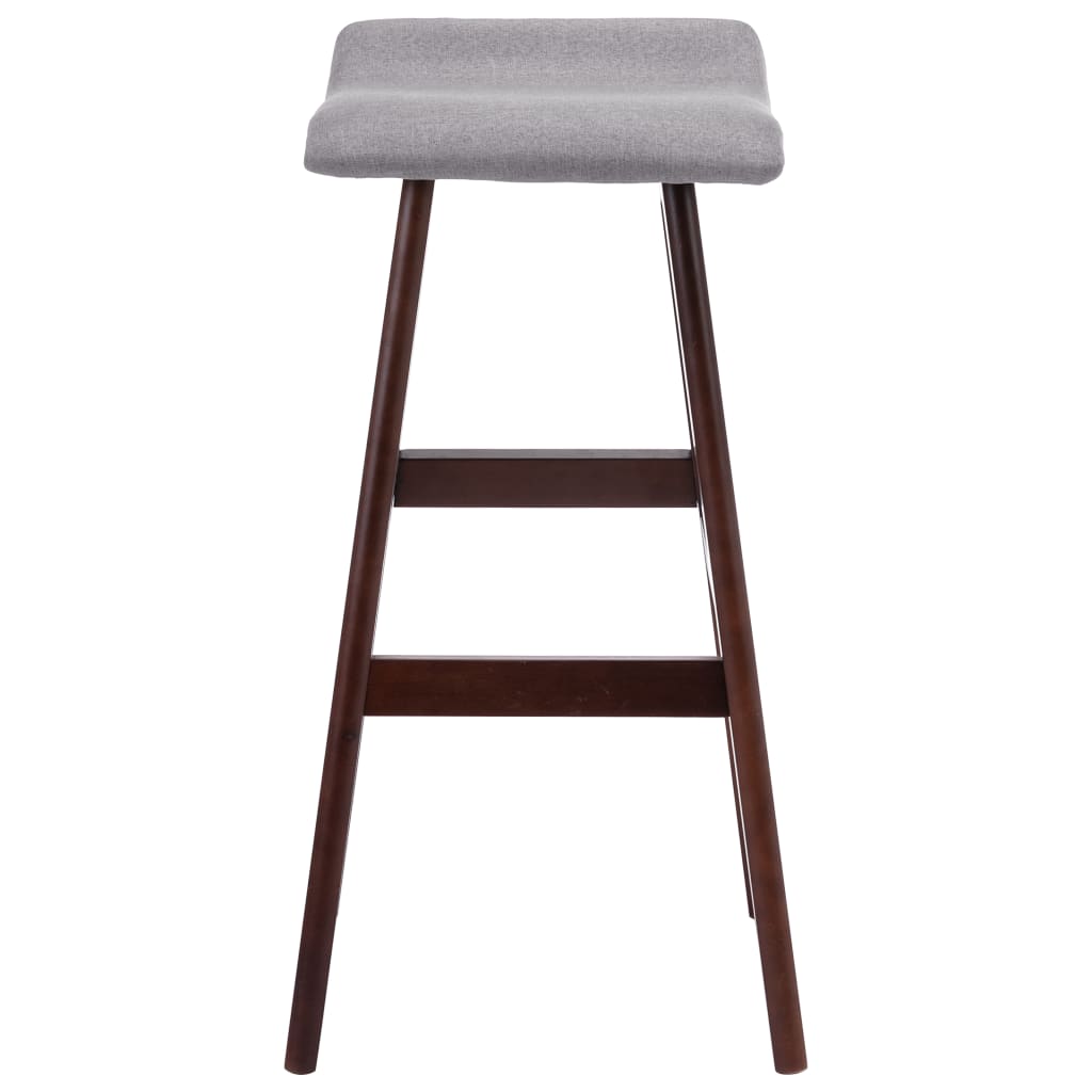 Chaise de bar Taupe Tissu