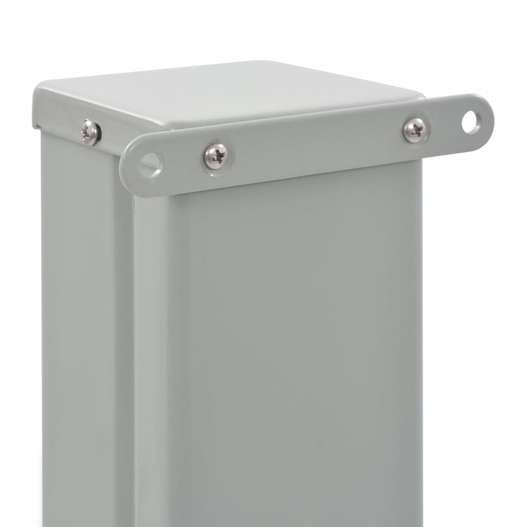 Auvent latéral rétractable de patio 100x300 cm Bleu