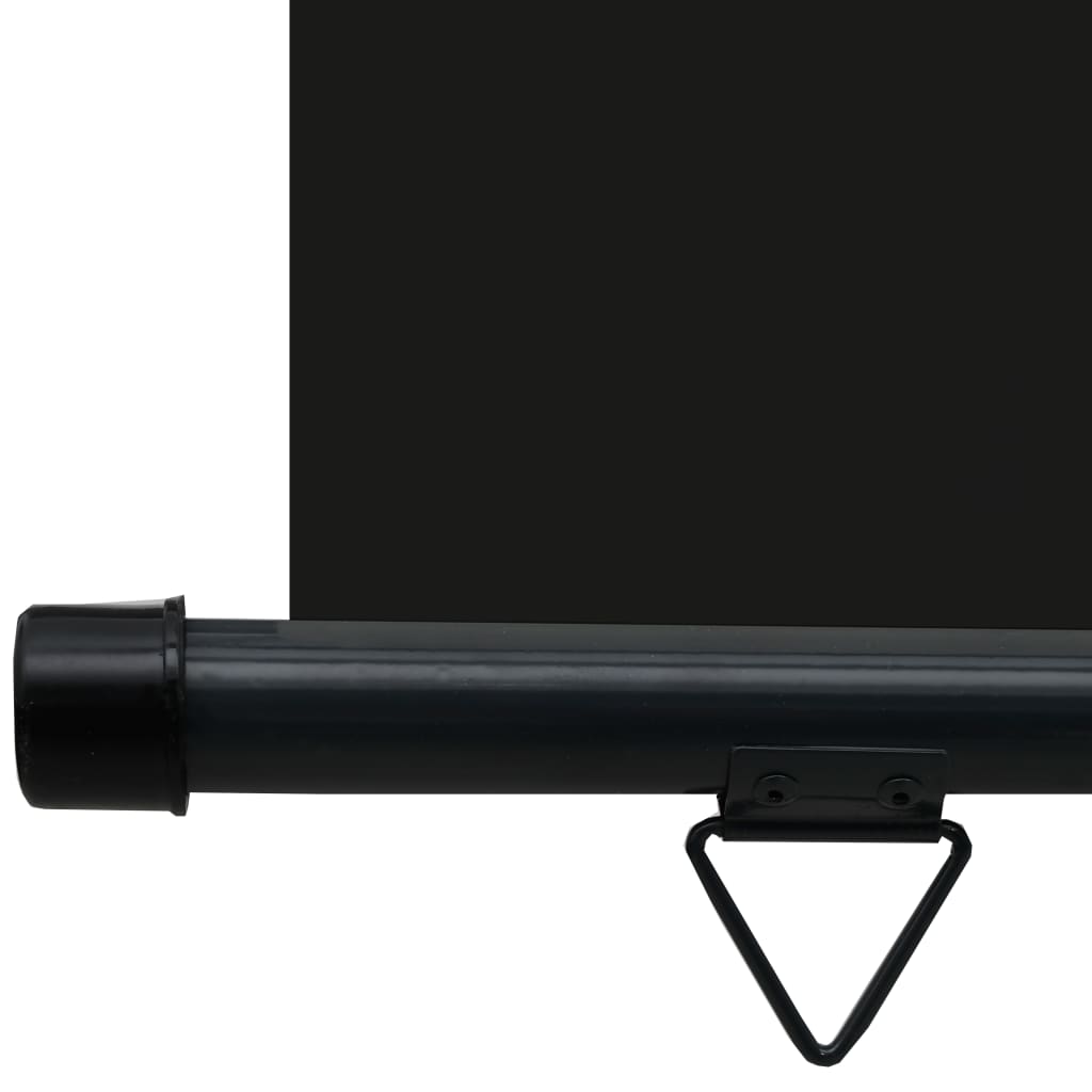 Auvent latéral de balcon 85x250 cm noir