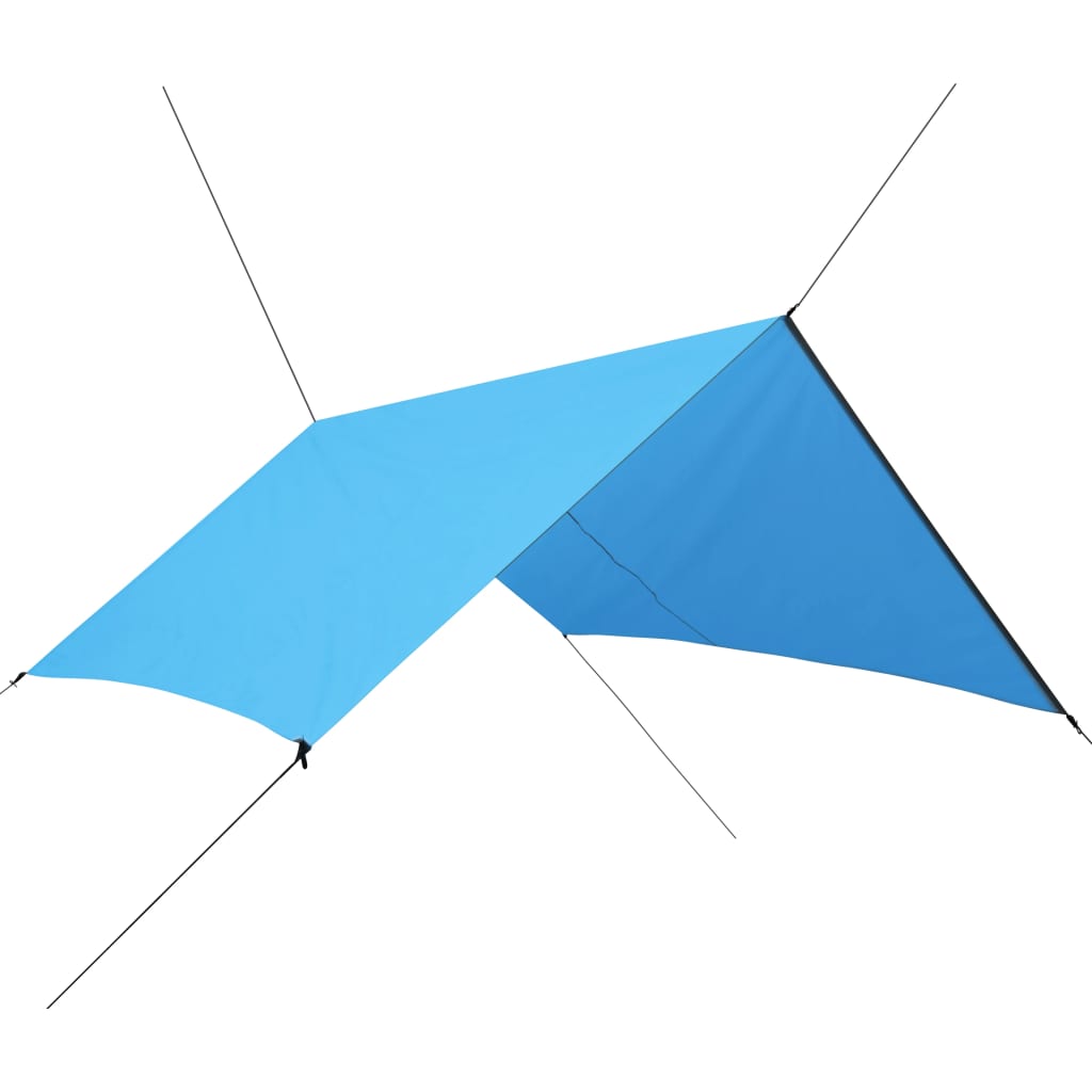 Bâche d'extérieur 3x2,85 m Bleu