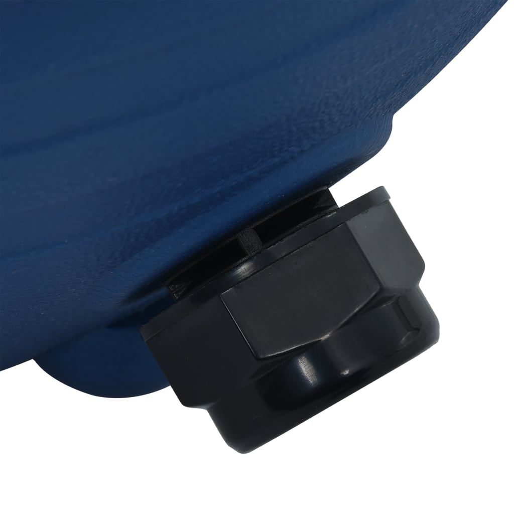 Filtre à sable pour piscine avec vanne 4 positions Bleu 300 mm