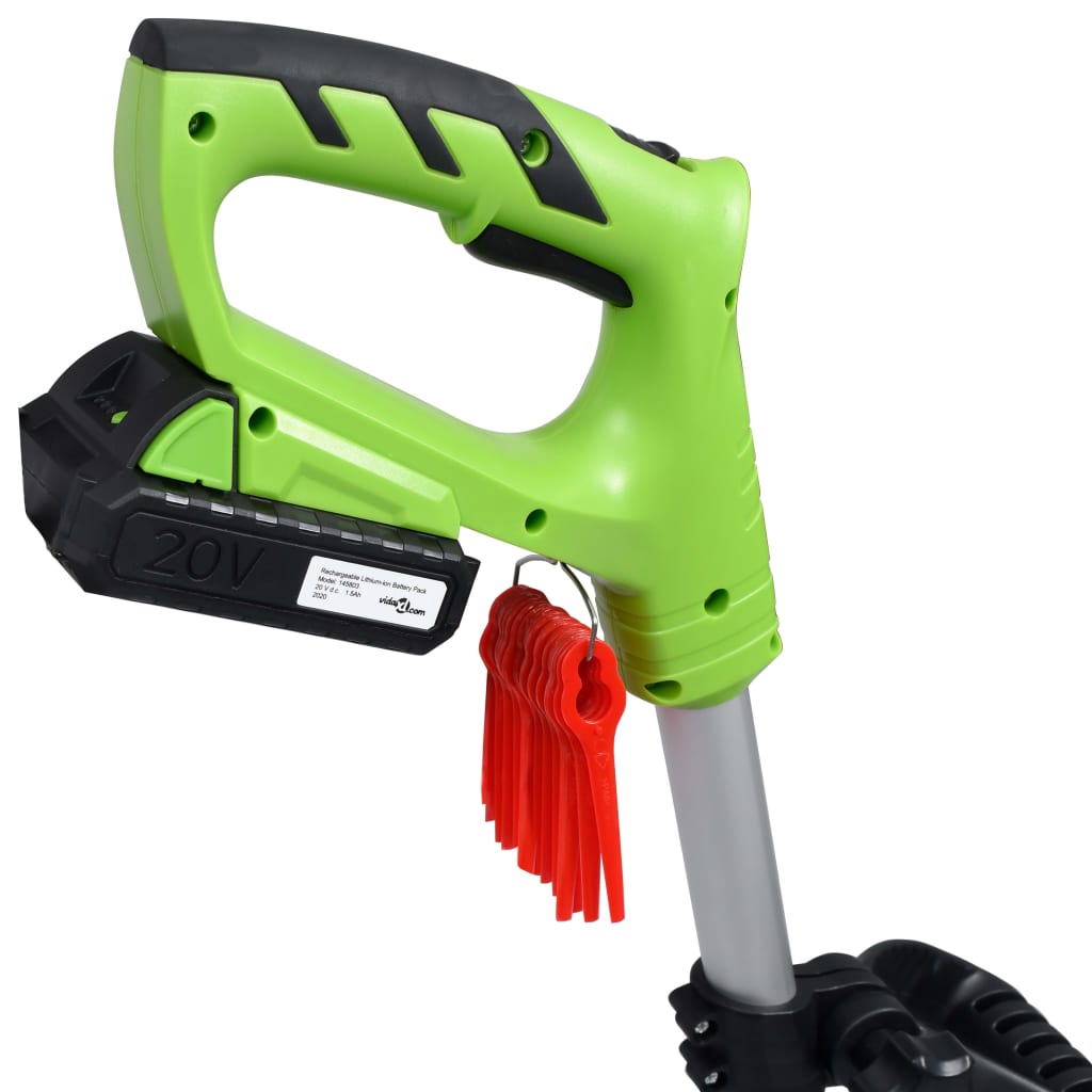 Coupe-herbe sans fil avec bloc-piles 20V 1500 mAh Li-ion