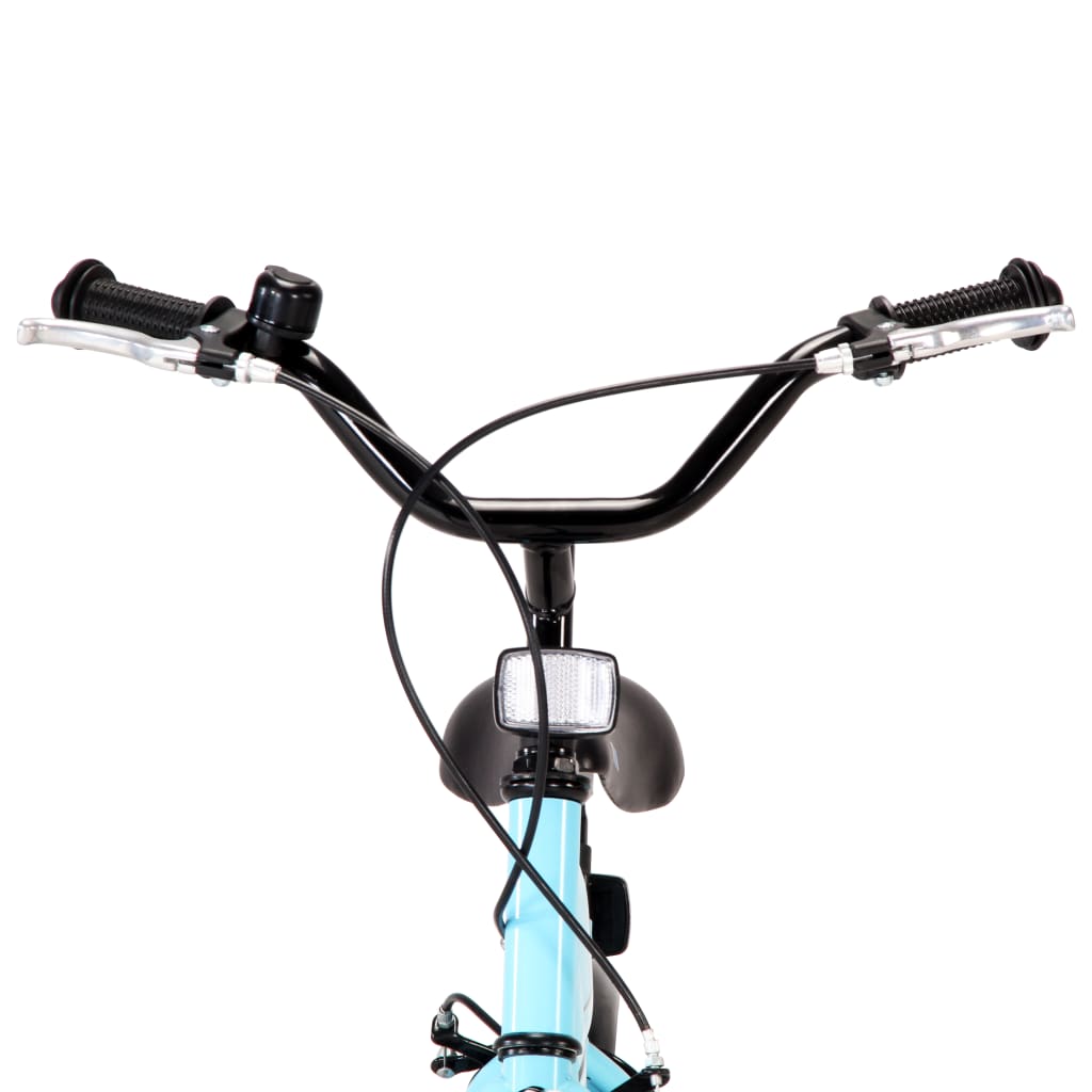 Vélo pour enfants 14 pouces Noir et bleu