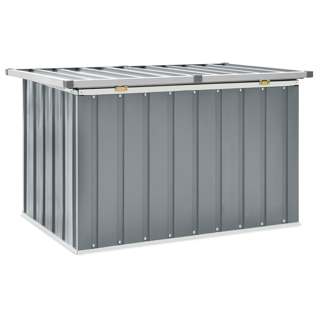 Boîte de rangement de jardin Gris 109x67x65 cm
