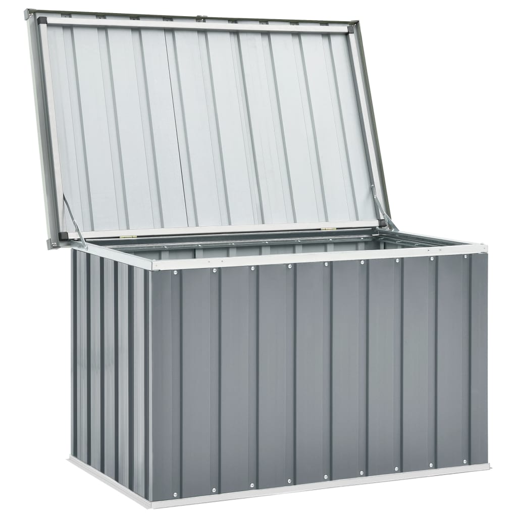 Boîte de rangement de jardin Gris 109x67x65 cm