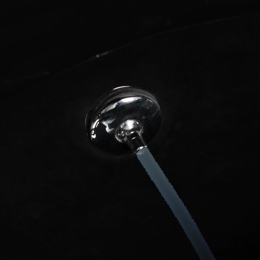 Toilette murale sans bord à fonction de bidet Céramique Noir