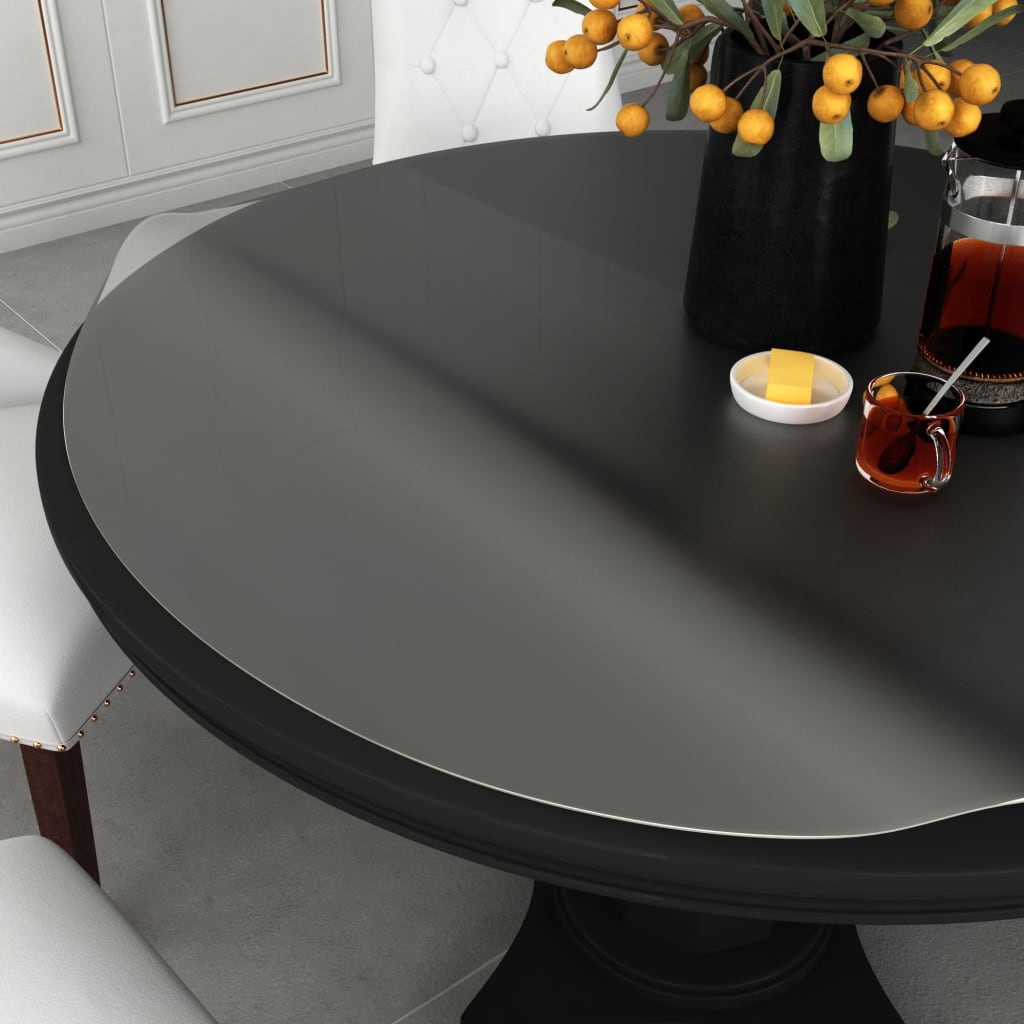 Protecteur de table mat Ø 60 cm 2 mm PVC