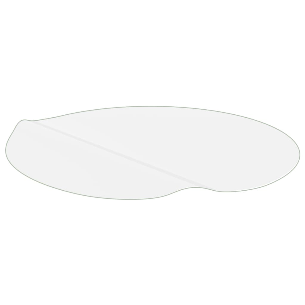 Protecteur de table transparent Ø 100 cm 2 mm PVC
