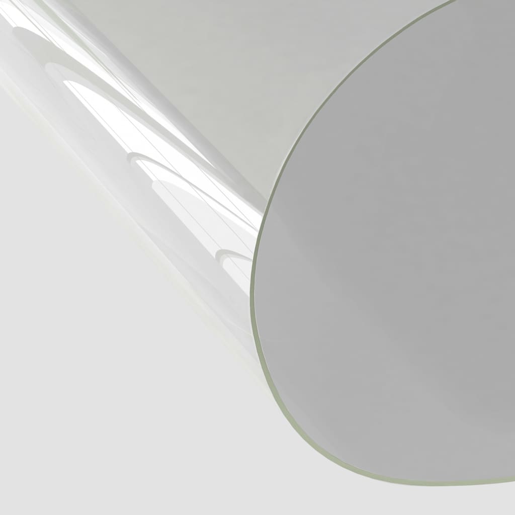 Protecteur de table transparent 100x90 cm 1,6 mm PVC