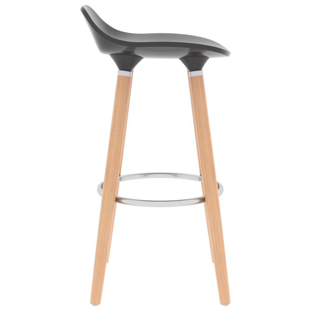 Tabourets de bar 2 pcs Anthracite