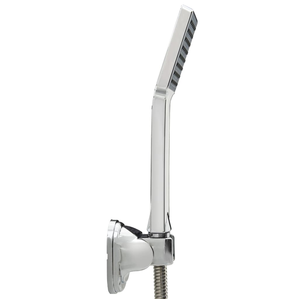 Pomme de douche à main avec tuyau de 1,5 m Chrome