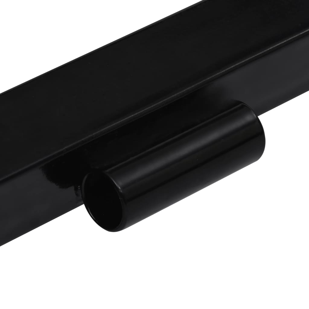 Adaptateur de chasse-neige pour tondeuse à gazon Noir