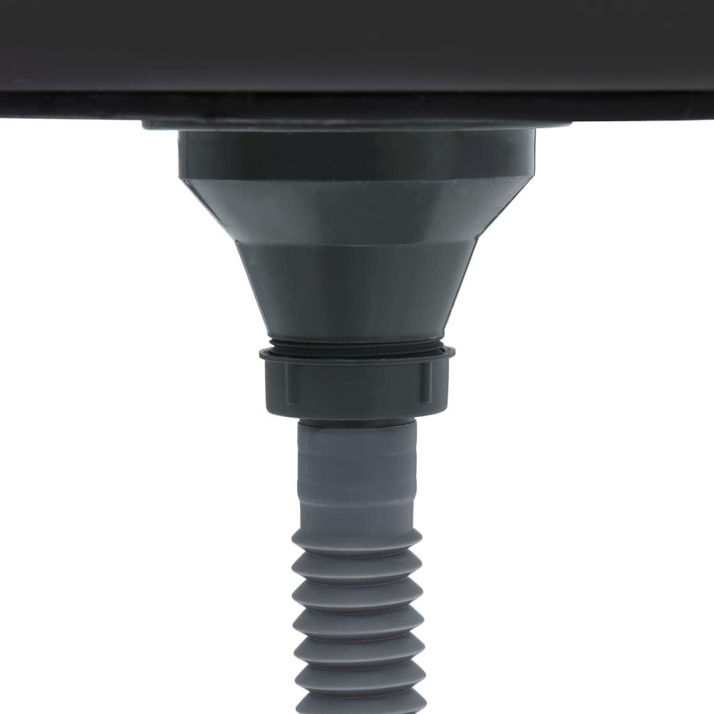 Jeu d'évier de cuisine et égouttoir Argenté 800x500x155 mm Inox