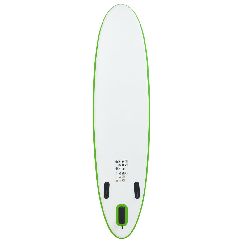 Ensemble de planches SUP gonflables Vert et blanc