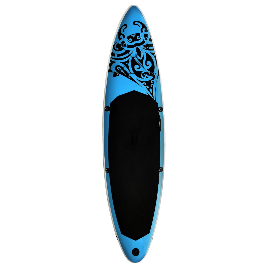 Ensemble de planche SUP gonflable 320x76x15 cm Bleu