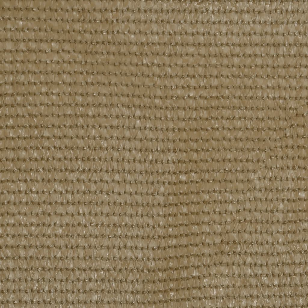 Écran de balcon Taupe 120x400 cm PEHD