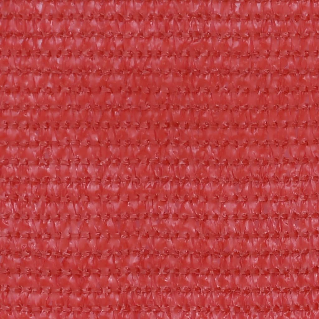 Écran de balcon Rouge 120x300 cm PEHD