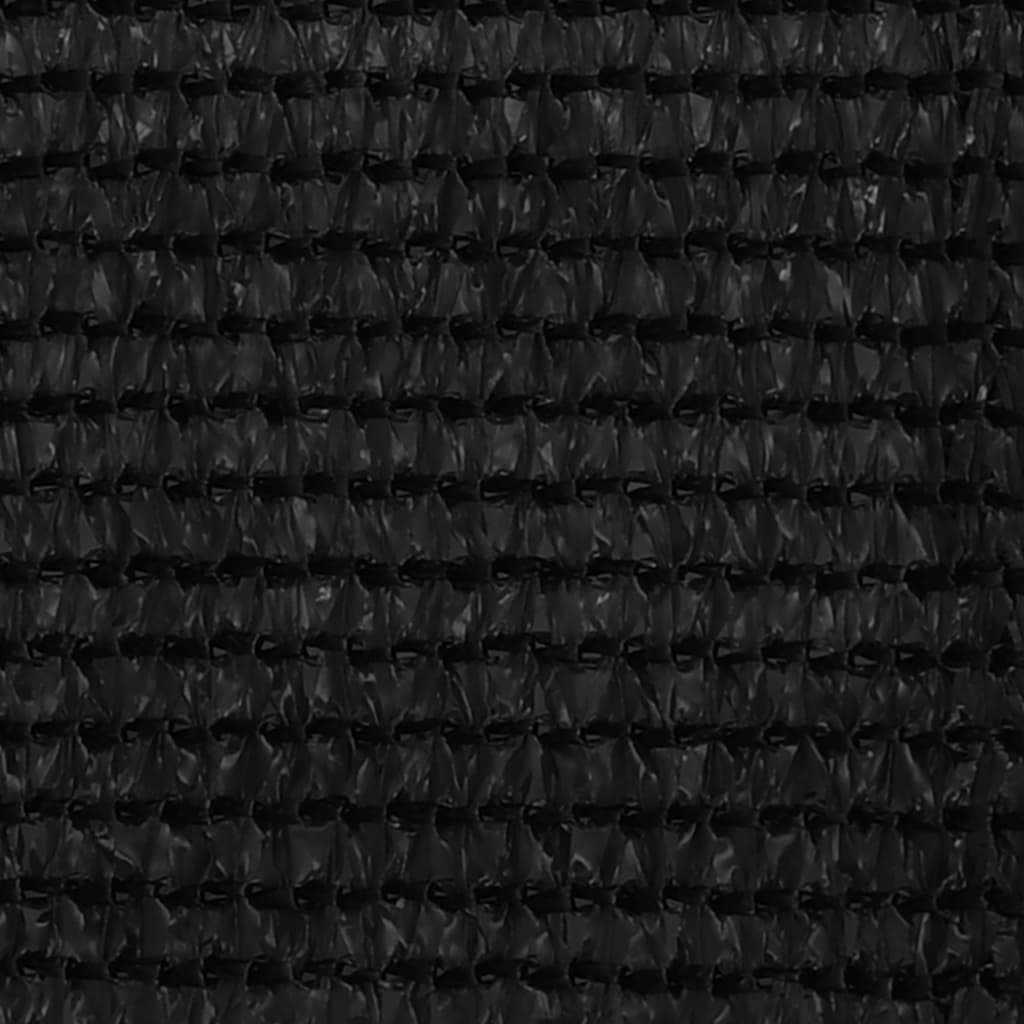 Écran de balcon Noir 120x300 cm PEHD