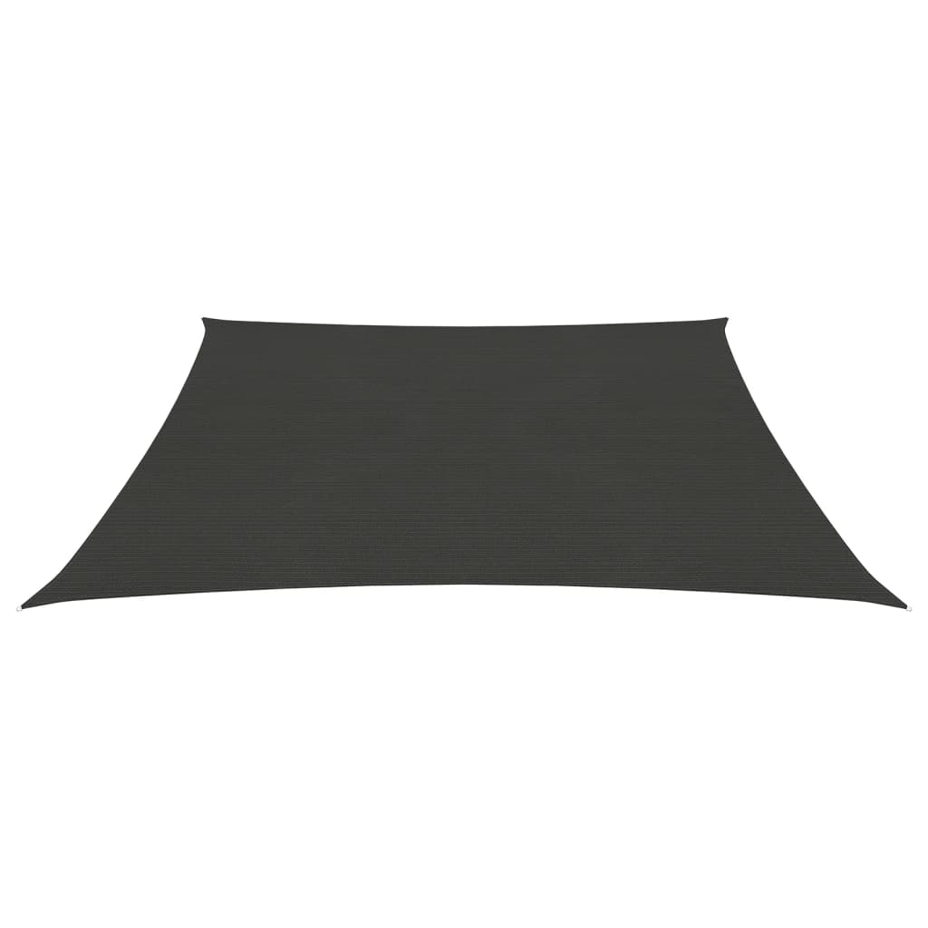 Voile d'ombrage 160 g/m² Anthracite 3/4x3 m PEHD