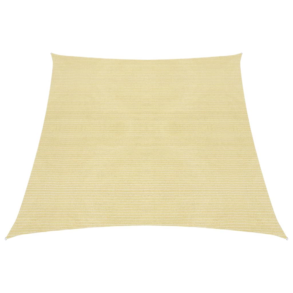 Voile d'ombrage 160 g/m² Beige 3/4x2 m PEHD