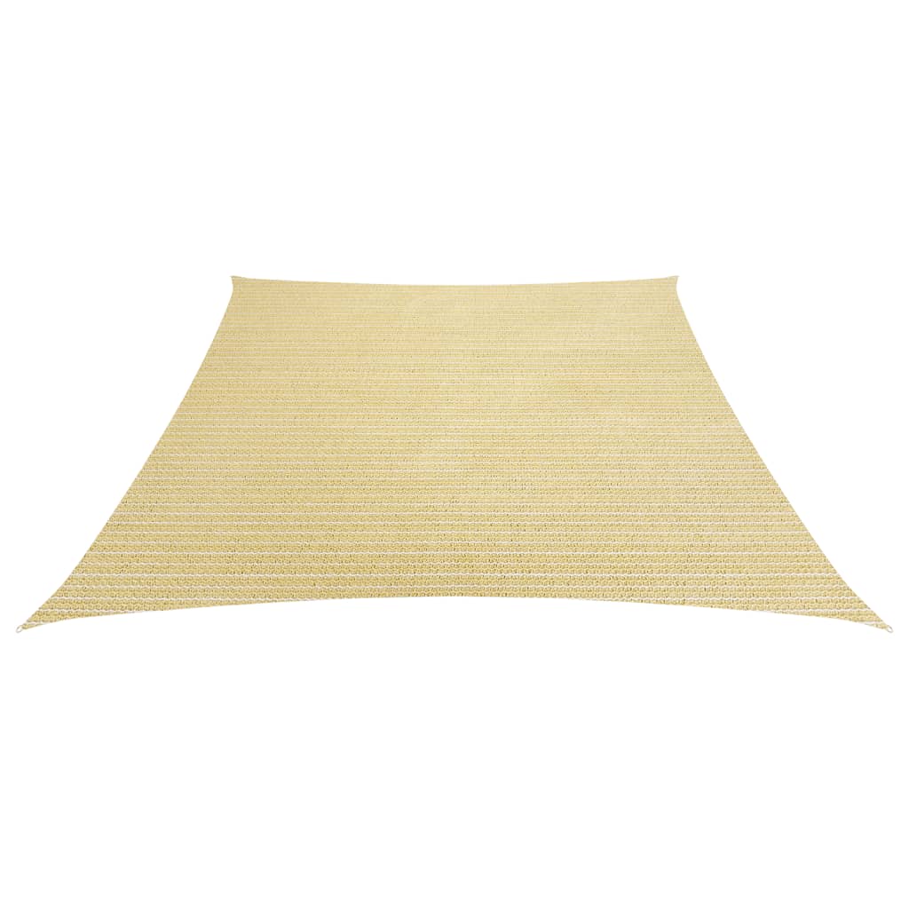 Voile d'ombrage 160 g/m² Beige 3/4x2 m PEHD