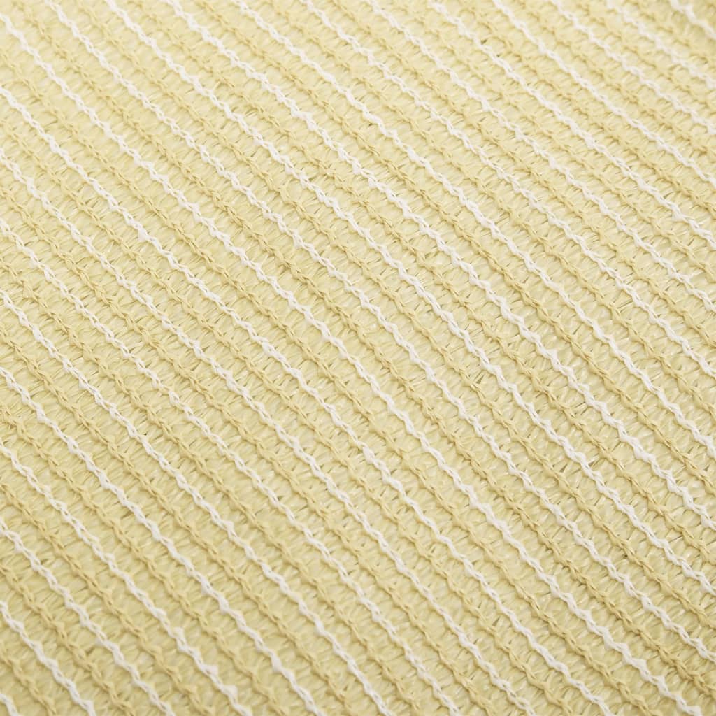 Voile d'ombrage 160 g/m² Beige 4/5x3 m PEHD