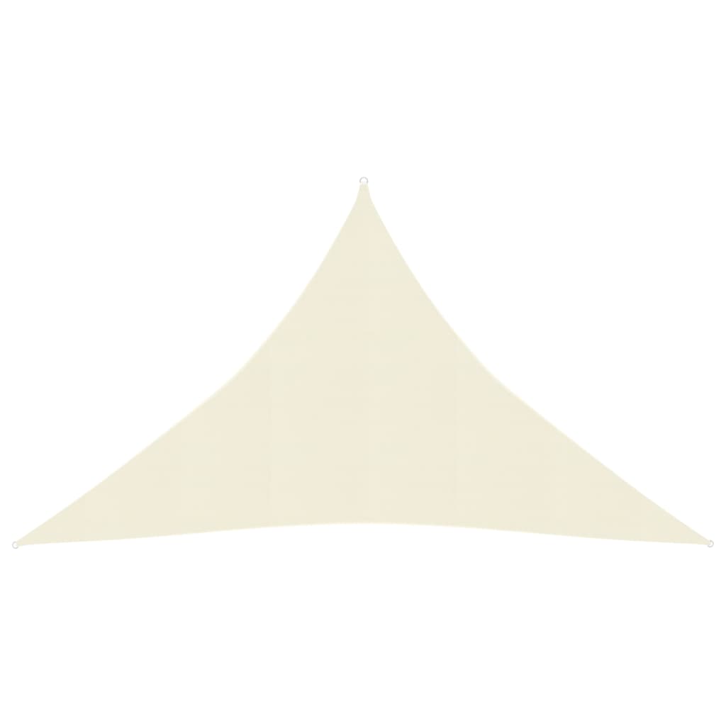 Voile d'ombrage 160 g/m² Crème 5x5x6 m PEHD