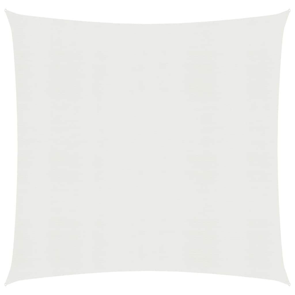 Voile d'ombrage 160 g/m² Blanc 4,5x4,5 m PEHD