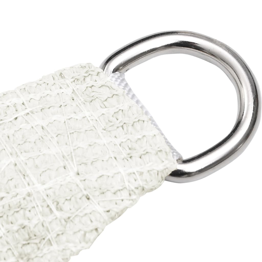 Voile d'ombrage 160 g/m² Blanc 3x4,5 m PEHD