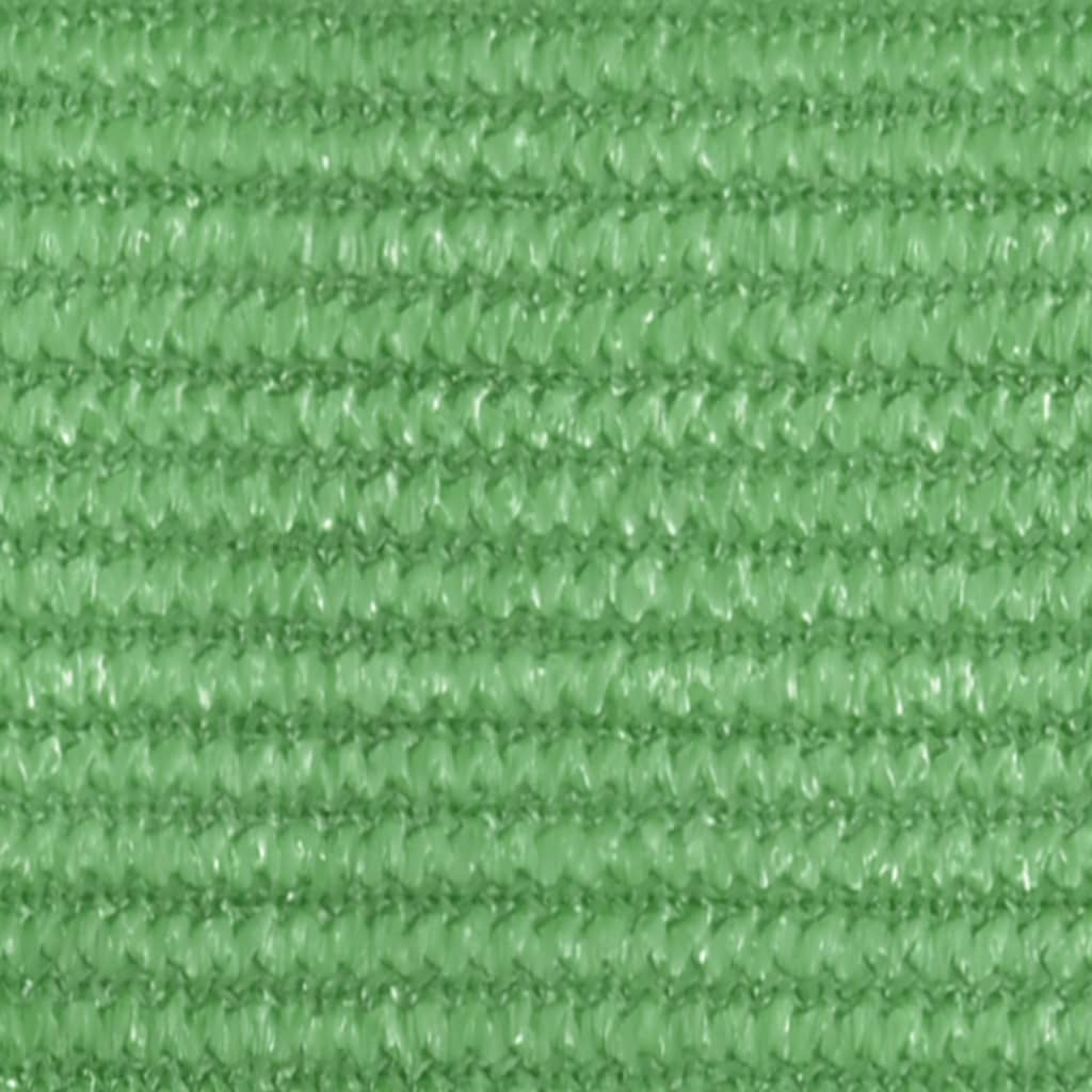 Voile d'ombrage 160 g/m² Vert clair 2,5x4 m PEHD