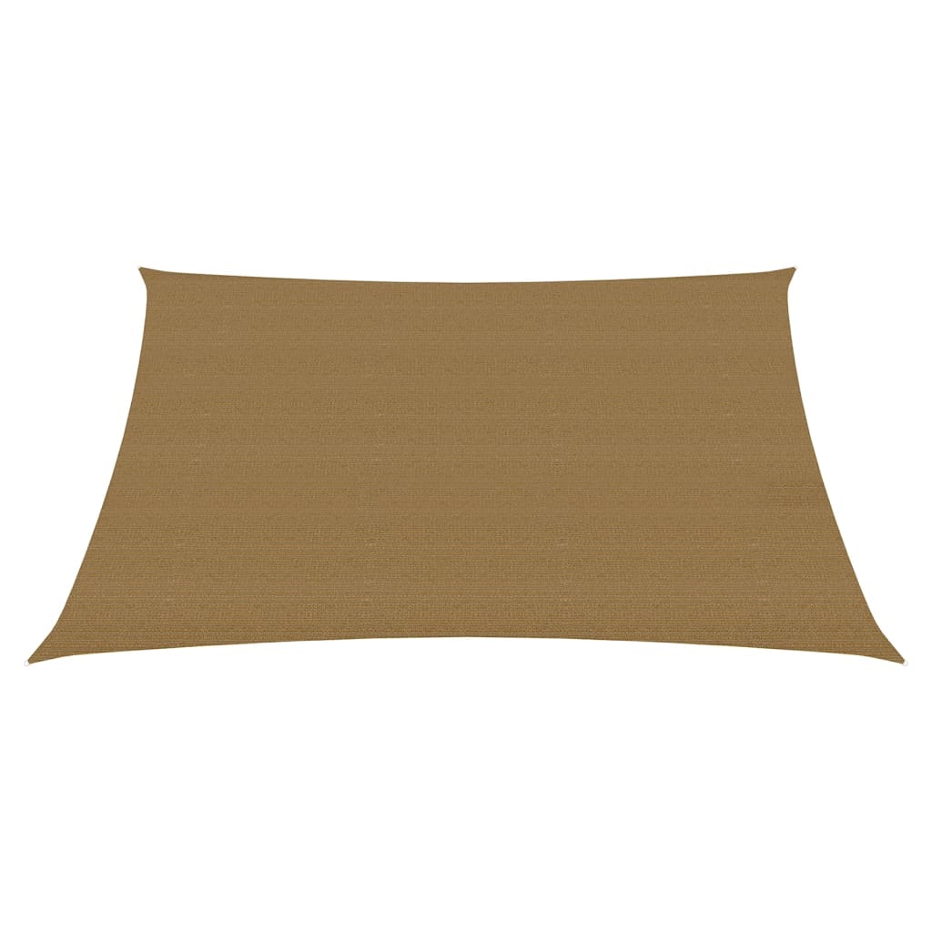 Voile d'ombrage 160 g/m² Taupe 3/4x2 m PEHD