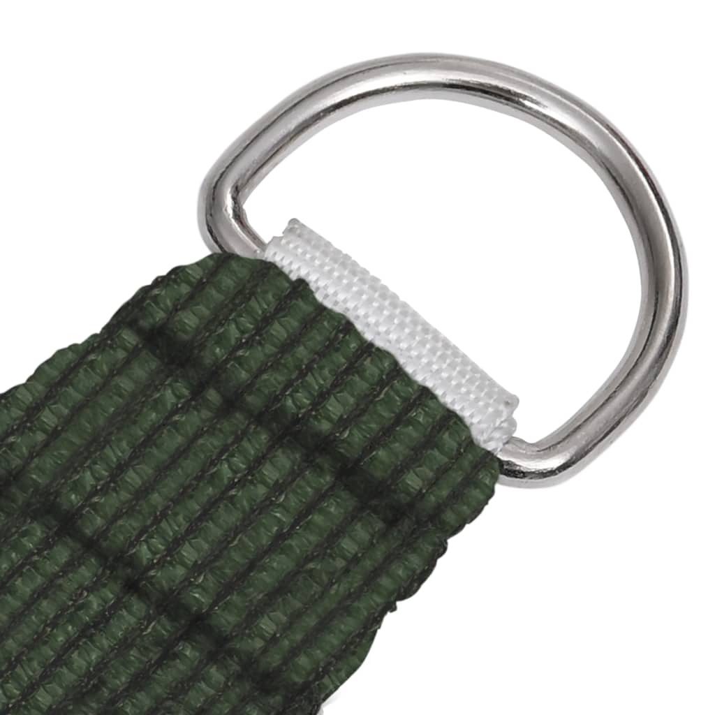 Voile d'ombrage 160 g/m² Vert foncé 4x4x4 m PEHD