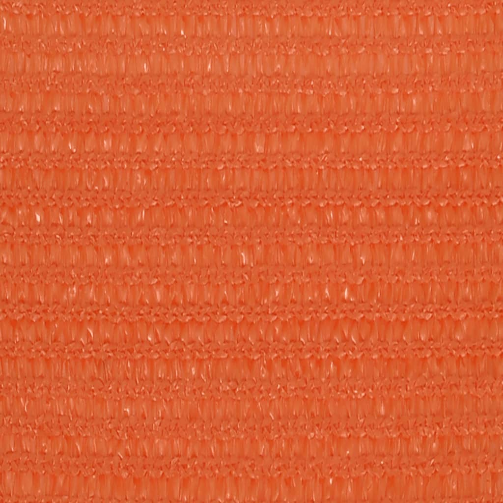 Voile d'ombrage 160 g/m² Orange 2x5 m PEHD