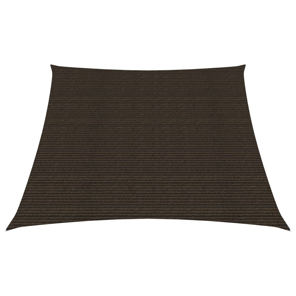 Voile d'ombrage 160 g/m² Marron 3/4x2 m PEHD