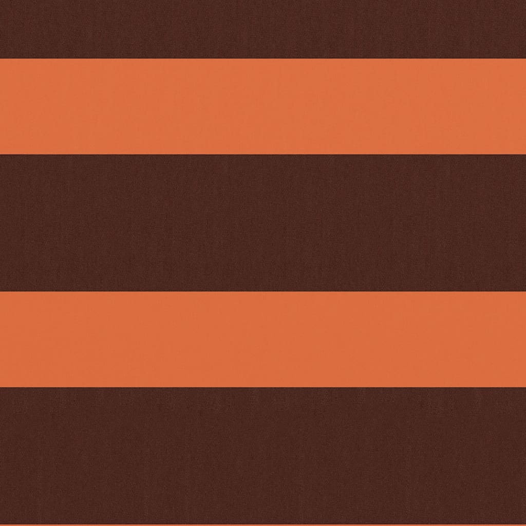 Écran de balcon Orange et marron 120x300 cm Tissu Oxford