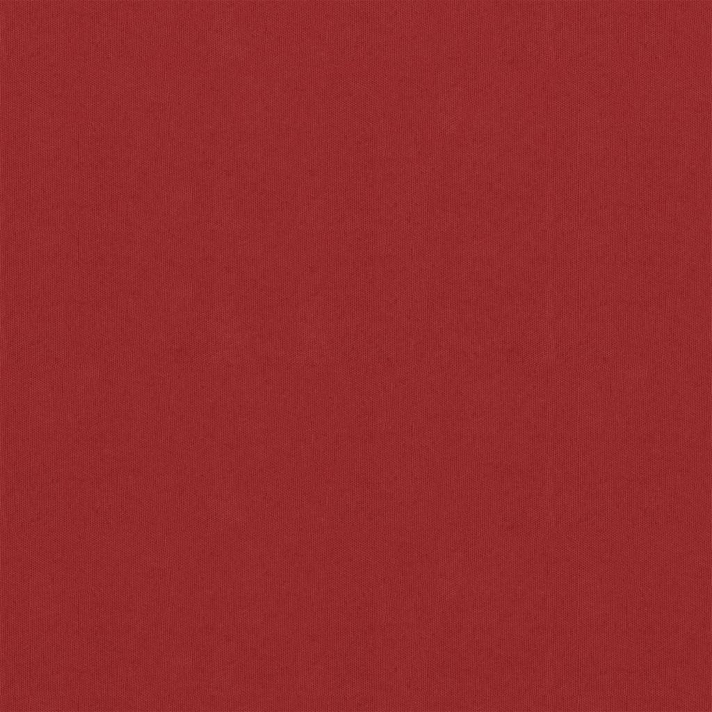 Écran de balcon Rouge 75x500 cm Tissu Oxford
