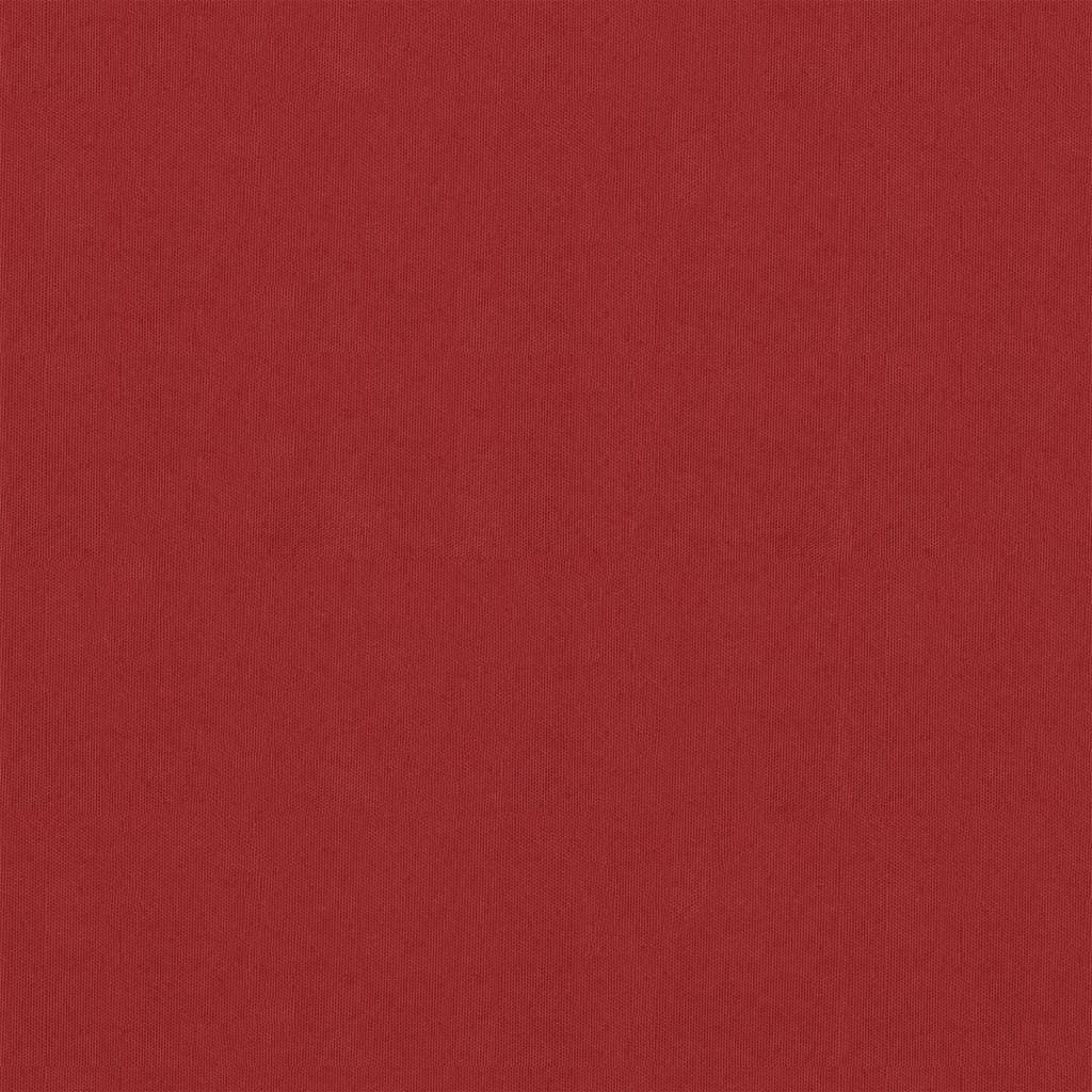 Écran de balcon Rouge 75x600 cm Tissu Oxford