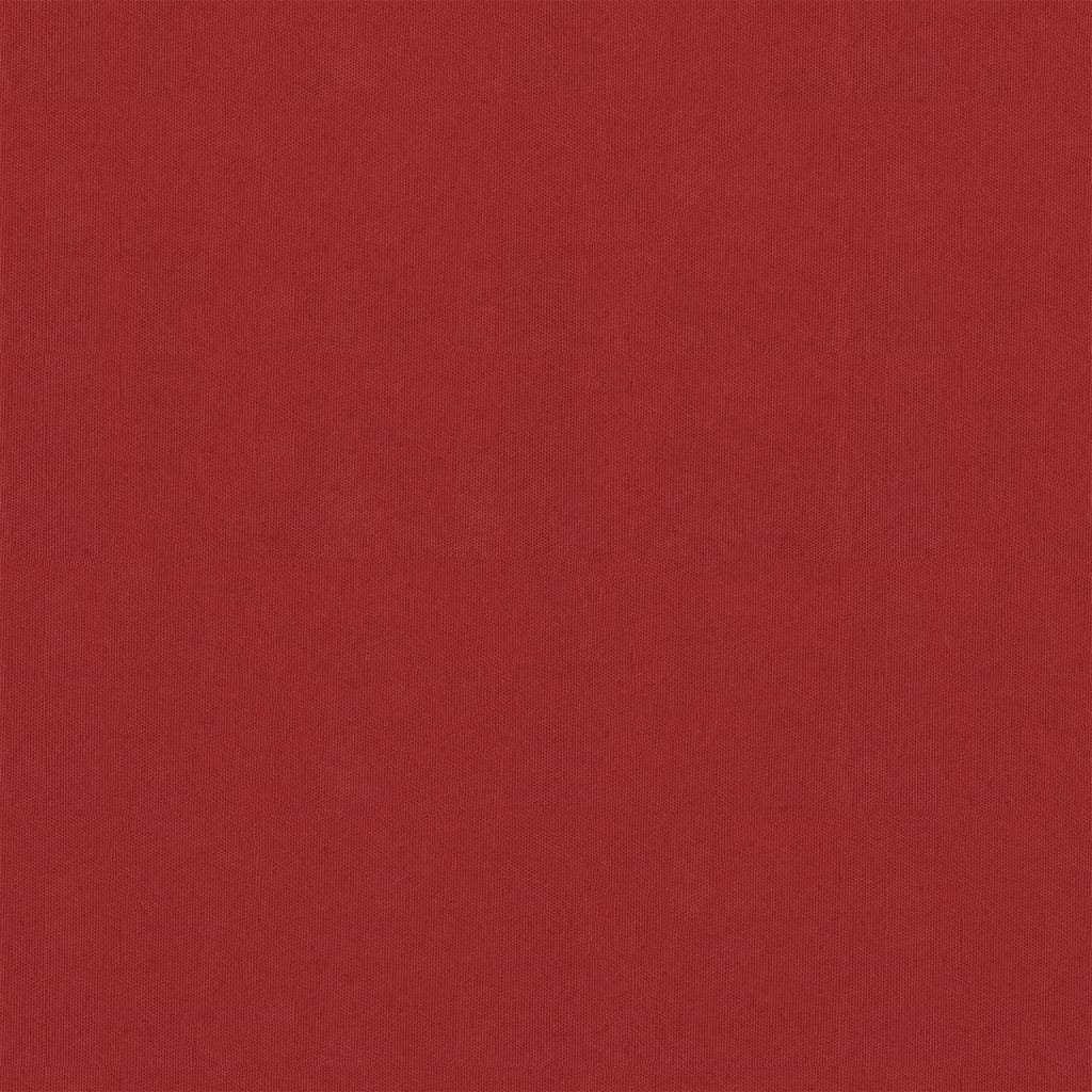 Écran de balcon Rouge 120x600 cm Tissu Oxford